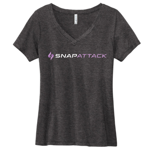 Snapattack - Volunteer Knitwear Women's Daily V-Neck Tee USA-Made