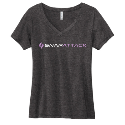 Snapattack - Volunteer Knitwear Women's Daily V-Neck Tee USA-Made