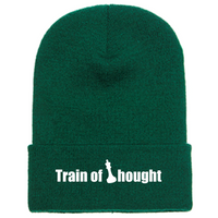 Train of Thought - Cuffed Knit Beanie v1