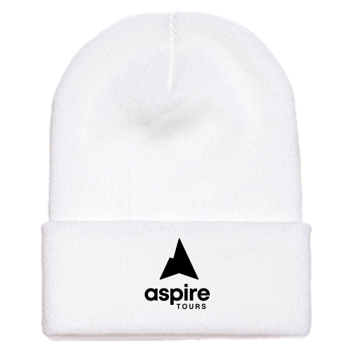 AspireTours - Adult Cuffed Knit Beanie v2