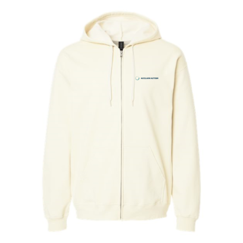 AcclaimAutism - Gildan Softstyle Full Zip Hooded Sweatshirt