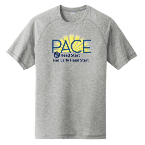 PACE - Sport-Tek PosiCharge Tri-Blend Wicking Raglan Tee