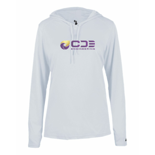 CDE ENG - B-Core L/S Women's Hood Tee