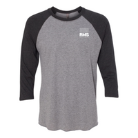 RMS - Next Level Unisex Tri-Blend 3/4-Sleeve Raglan Tee