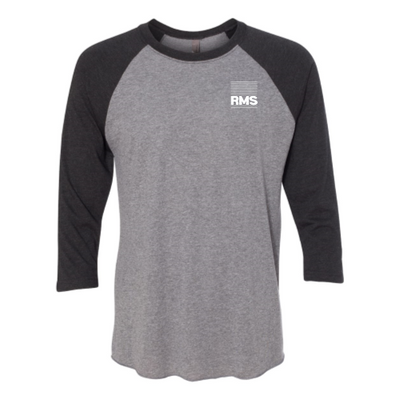 RMS - Next Level Unisex Tri-Blend 3/4-Sleeve Raglan Tee
