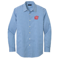 FoxFuel -  Brooks Brothers - Men's Tech Stretch Pattern Shirt