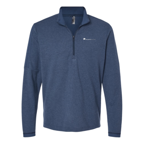 Marquette - 3-Stripes Quarter-Zip Sweater - v1