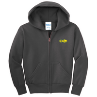 EgraWaves - Port & Company Youth Full-Zip Hooded Sweatshirt