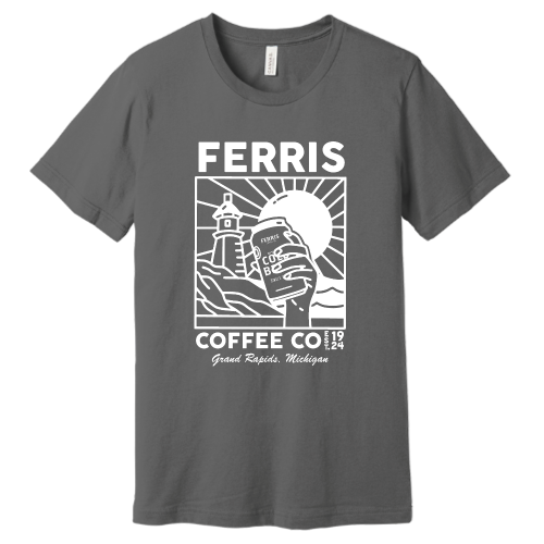 FerrisCoffee - Bella Canvas - Nitro Lighthouse White
