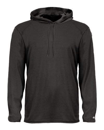 Badger B-Core Long Sleeve Hooded T-Shirt 4105