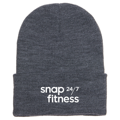 SnapFitness - Cuffed Knit Beanie