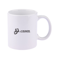 J-MACK - 11oz Basic C Handle Ceramic Mug