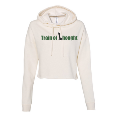 Train of Thought - Independent Trading  Women's Crop Hoodie