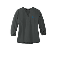 VP Supply Womens Three Quarter Sleeve Blouse