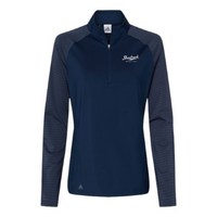 Shadrack - Women's Stripe Block Quarter-Zip Pullover