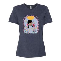 FerrisCoffee - Womens Relaxed Fit Heather - Vergel Support
