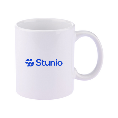 Stunio - 11oz Basic C Handle Ceramic Mug