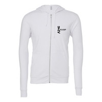 UpOverAdv Unisex Sponge Fleece Full-Zip Hooded Sweatshirt