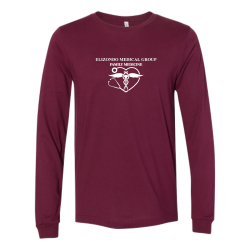Elizondo MD - Bella Canvas Jersey Long Sleeve Tee Digital Print