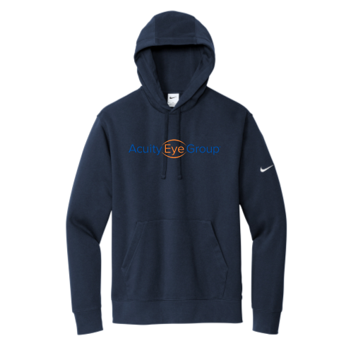 AcuityEyeGroup - Nike Club Fleece Sleeve Swoosh Pullover Hoodie - Printed