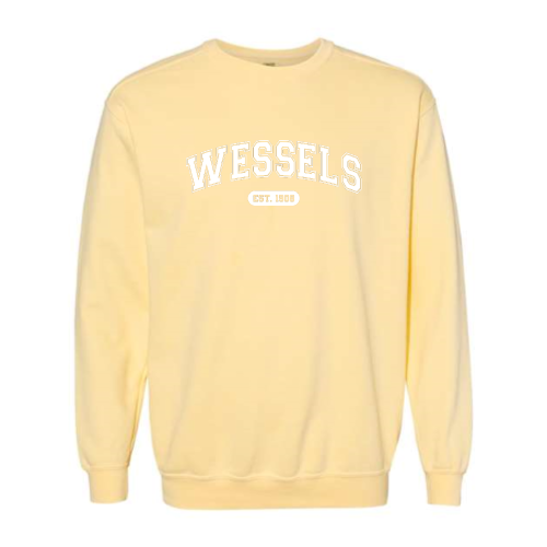 Wessels Vessels Varsity Crewneck Sweater