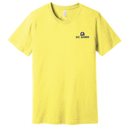 DC SHRM - BELLA+CANVAS Unisex Heather CVC Short Sleeve Tee