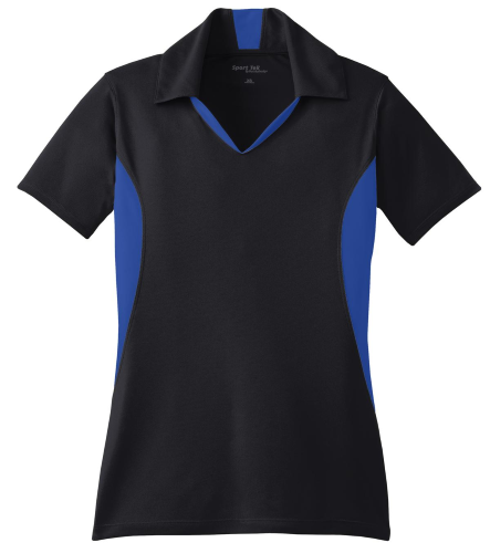 Sport-Tek Ladies Side Blocked Micropique Sport-Wick Polo LST655