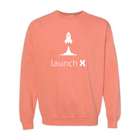 LaunchX - Comfort Colors Pigment-Dyed Crewneck Sweatshirt