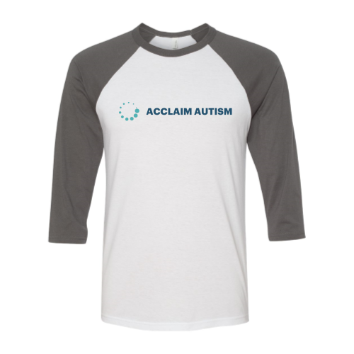 AcclaimAutism - Three Quarter Sleeve Baseball Tee
