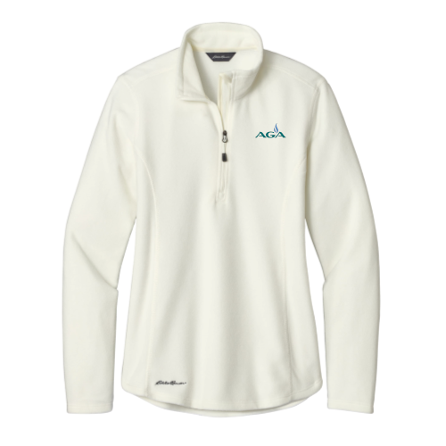 AGA - Eddie Bauer Ladies 1/2-Zip Microfleece