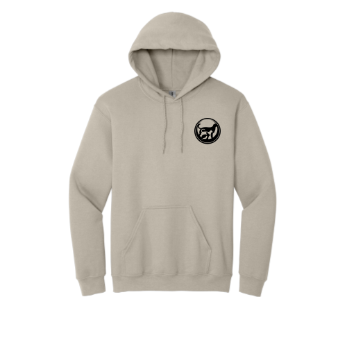 ProgressiveAnimal - EMB Gildan Heavy Blend Hooded Sweatshirt Light