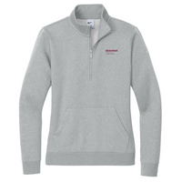 DezenhallResources - Nike Ladies Club Fleece Sleeve Swoosh 1/2-Zip