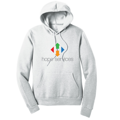 HopeServicesFS - Unisex Poly/Cotton Hooded Pullover Sweatshirt