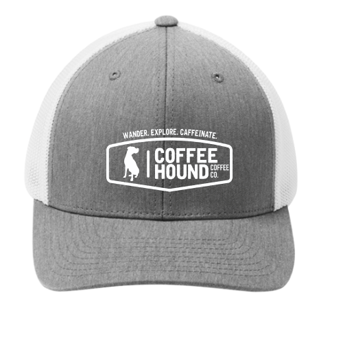 Coffee Hound - Port Authority Flexfit Mesh Back Cap