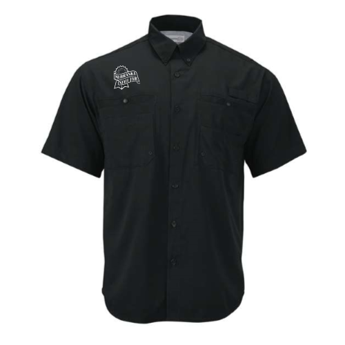 Nebraska State Fair - Paragon Men's Hatteras Performance Short Sleeve Fishing Shirt v1