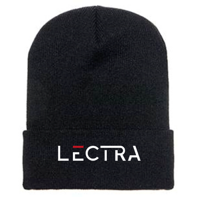 Lectra - Adult Cuffed Knit Beanie - Black