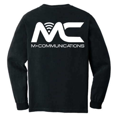 M-Comm - Long Sleeve Pocket T-Shirt