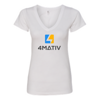 4MATIV - Next Level - Womens V-Neck 1540