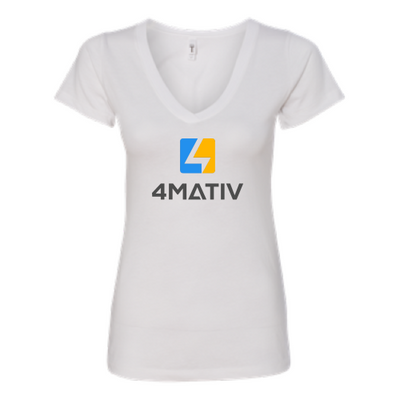 4MATIV - Next Level - Womens V-Neck 1540