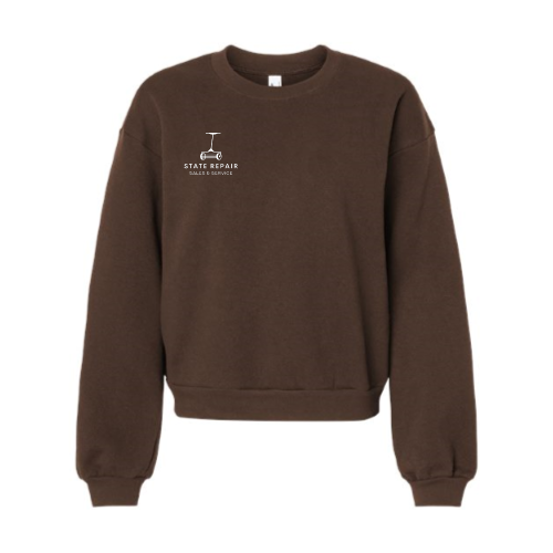State Repair - American Apparel ReFlex Women's Fleece Crewneck Sweatshirt