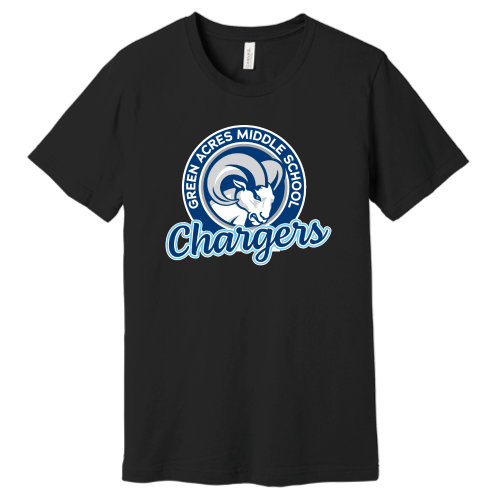 GreenAcresMiddleSchool - Bella Canvas - 3001C - Circle Chargers