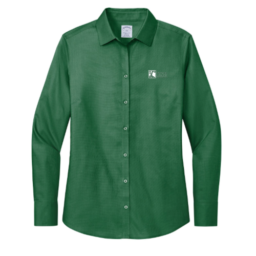 FinancialConcepts - Brooks Brothers Women's Wrinkle-Free Stretch Nailhead Shirt BB18003