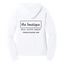BoutiquexElDorado -Unisex Poly/Cotton Hooded Pullover Sweatshirt v8