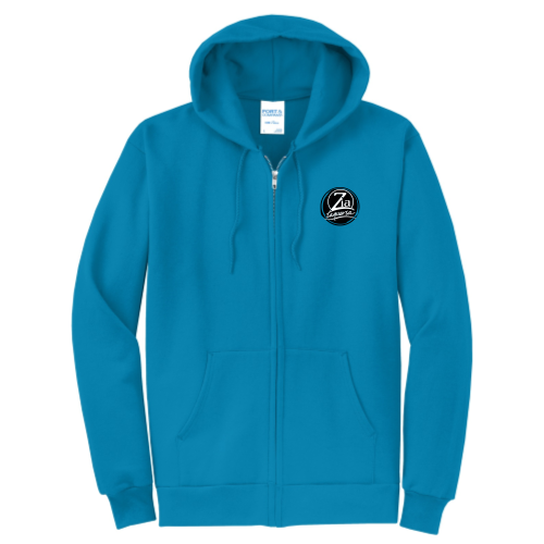 ZiaTaqueria - Port & Company Classic Full-Zip Hooded Sweatshirt