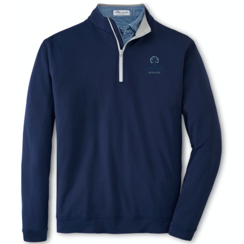 InMind Services - Peter Millar Men's Perth Stretch Loop Terry Quarter-Zip v1