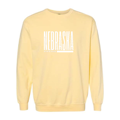 Nebraska State Fair - Comfort Colors Pigment-Dyed Crewneck Sweatshirt
