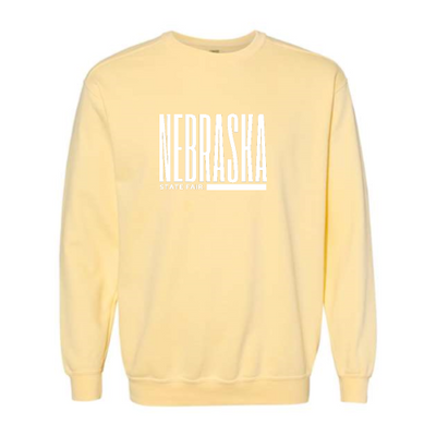 Nebraska State Fair - Comfort Colors Pigment-Dyed Crewneck Sweatshirt