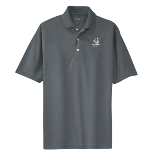 St. Anthony of Padua - Sport-Tek Men's Dri-Mesh Polo v2 Embroidery