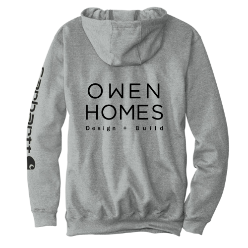 OwenHomes - Carhartt Midweight Hooded Logo Sweatshirt Unisex