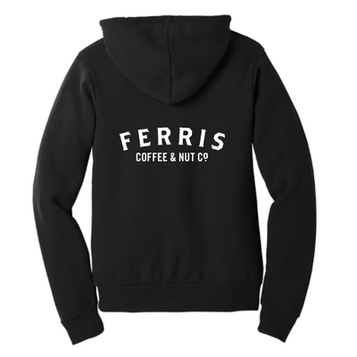 FerrisCoffee - Unisex Poly/Cotton Hooded Pullov - Main Logo